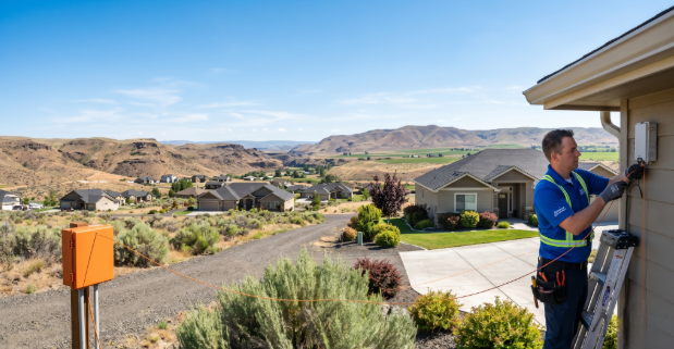 Fastest broadband Central Washington by Advanced High Speed Internet providing reliable fiber and high-speed home internet installation in Yakima WA